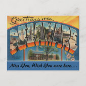 Grüße von Delaware Postkarte (Vorderseite)