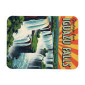 Grüße von den Iguazu-Wasserfällen Magnet (Horizontal)