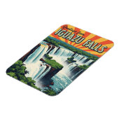 Grüße von den Iguazu-Wasserfällen Magnet (Linke Seite)