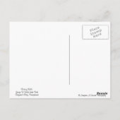 Grüße von den Poconos! Fabrikschwellen Postkarte (Rückseite)