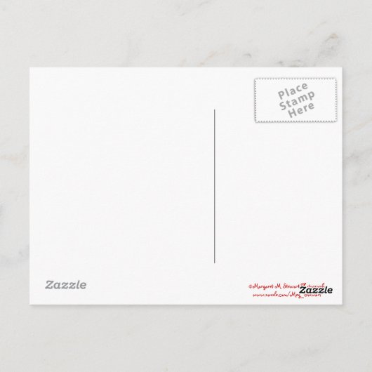 Grüße von den Poconos! Snowy Chipmunk Collage Postkarte (Rückseite)