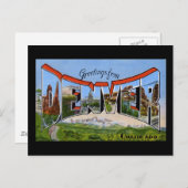 Grüße von Denver Colorado Postkarte (Vorne/Hinten)