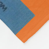 Grüße von der Cape Cod Karte Fleecedecke (Ecke)