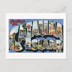 Grüße von der Insel Catalina Postkarte