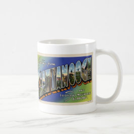 Grüße von der Kaffee-Tasse Chattanoogas TN Kaffeetasse