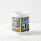 Grüße von der Küste-ODER Kaffee-Postkarten-Tasse Kaffeetasse (Mittel)