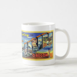 Grüße von der Küste-ODER Kaffee-Postkarten-Tasse Kaffeetasse