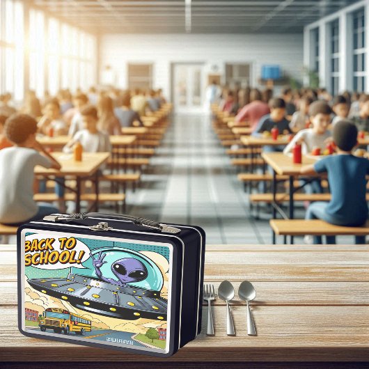 Grüße von der Mutterschaft (auch Schulbus genannt) Metall Brotdose