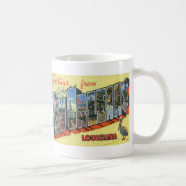 Grüße von der New- Orleansla Kaffee-Tasse Kaffeetasse