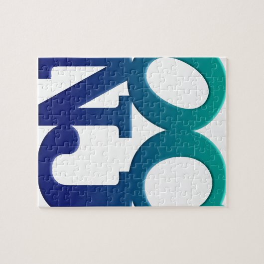 Grüße von der Ozean-Stadt Puzzle (Horizontal)