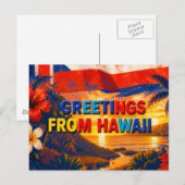 Grüße von der Postkarte (Vorne/Hinten)