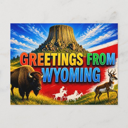 Grüße von der Postkarte (Vorderseite)