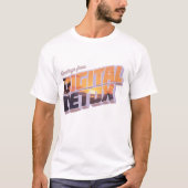 Grüße von Digital Detox T-Shirt (Vorderseite)