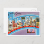 Grüße von Elizabeth, New Jersey Travel Postkarte (Vorne/Hinten)