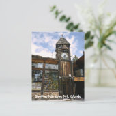 Grüße von Estes Park Post Card Postkarte (Stehend Vorderseite)