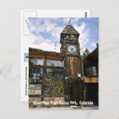 Grüße von Estes Park Post Card Postkarte (Vorne/Hinten)