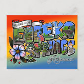 Grüße von Eureka Springs Postkarte (Vorderseite)