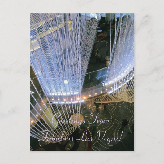 Grüße von Fabulous Las Vegas! Postkarte (Vorderseite)