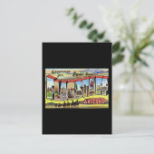 Grüße von Flagstaff Arizona Postkarte (Stehend Vorderseite)