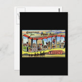 Grüße von Flagstaff Arizona Postkarte (Vorne/Hinten)