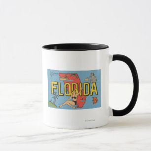 Grüße von Florida (blaues) Florida Tasse