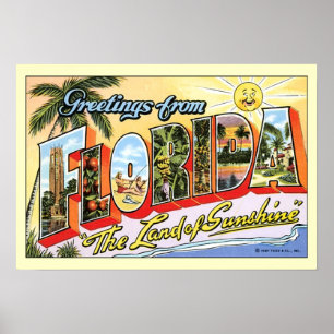 Grüße von Florida Poster
