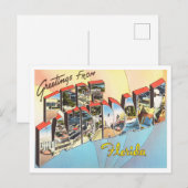 Grüße von Fort Lauderdale, Florida Travel Postkarte (Vorne/Hinten)