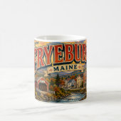 Grüße von Fryeburg Maine Kaffeetasse (Mittel)