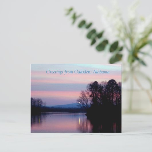 Grüße von Gadsden, AL Postkarte (Stehend Vorderseite)