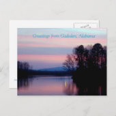 Grüße von Gadsden, AL Postkarte (Vorne/Hinten)