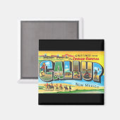 Grüße von Gallup Magnet (Vorderseite/Rückseite)