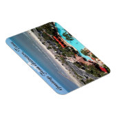 Grüße von Galveston, Texas Postcard Magnet (Rechte Seite)