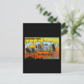 Grüße von Gary Indiana Postkarte (Stehend Vorderseite)