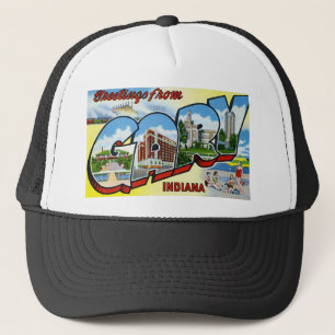 Grüße von Gary Indiana Truckerkappe