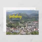 Grüße von Gatlinburg Tennessee Postkarte (Vorne/Hinten)