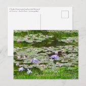 Grüße von Giverny! Postkarte (Vorne/Hinten)