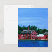 Grüße von Gloucester, MA Postkarte (Vorne/Hinten)