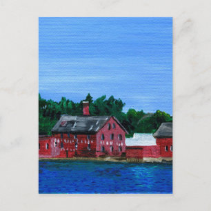 Grüße von Gloucester, MA Postkarte