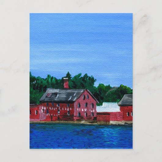 Grüße von Gloucester, MA Postkarte (Vorderseite)