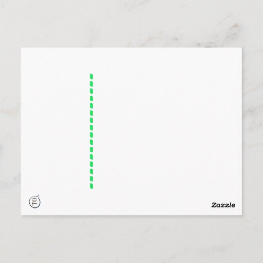 Grüße von Gossip Central Postkarte (Rückseite)