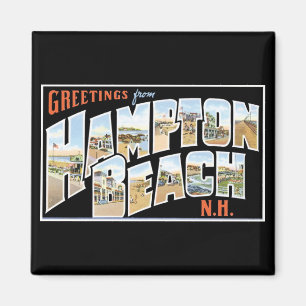Grüße von Hampton Beach, New Hampshire! Magnet