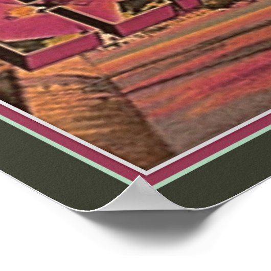 Grüße von Hawaii Poster (Ecke)