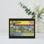 Grüße von Henderson Kentucky Postkarte (Stehend Vorderseite)