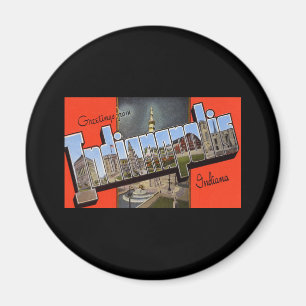 Grüße von Indianapolis Indiana Magnet