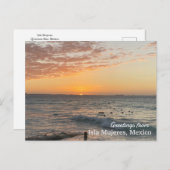 Grüße von Isla Mujeres Postcard Postkarte (Vorne/Hinten)