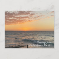 Grüße von Isla Mujeres Postcard
