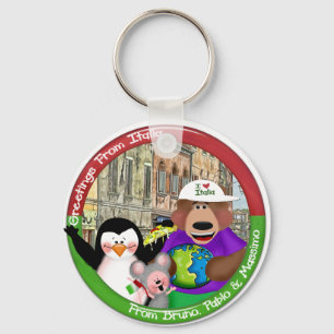 Grüße von Italien Schlüsselanhänger