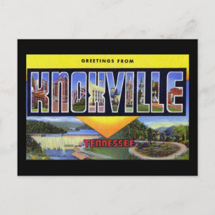 Grüße von Knoxville Tennessee Postkarte