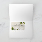 Grüße von Krampus! Feiertagskarte (Innenseite)