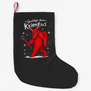 Grüße von Krampus Weihnachten  Kleiner Weihnachtsstrumpf